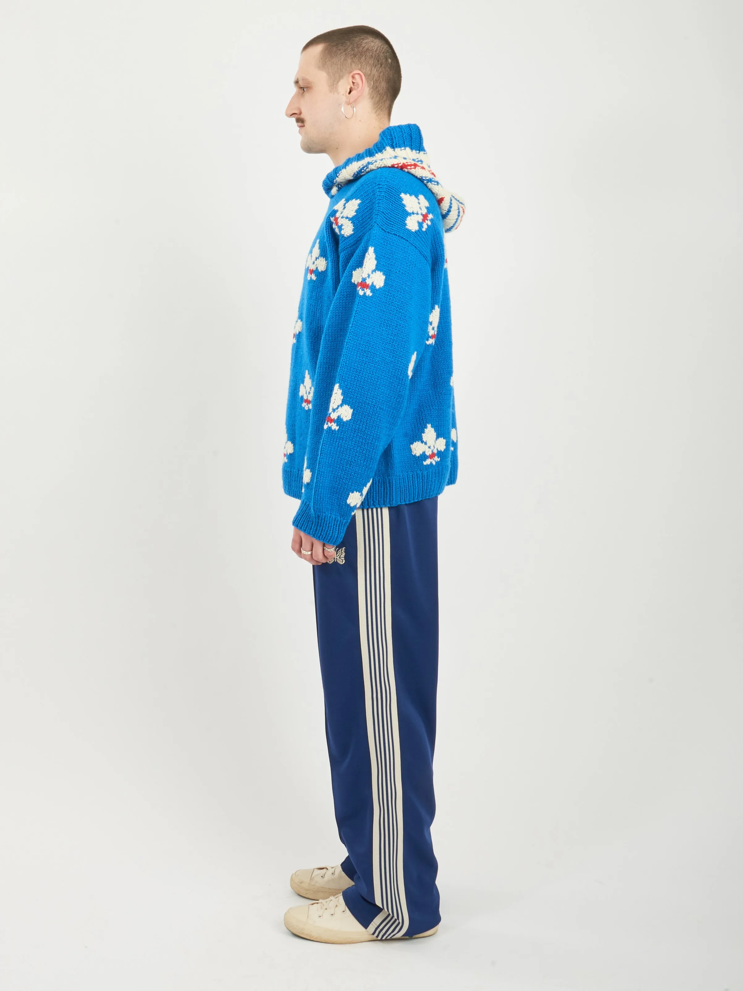 Blue Fleur De Lis Hoodie