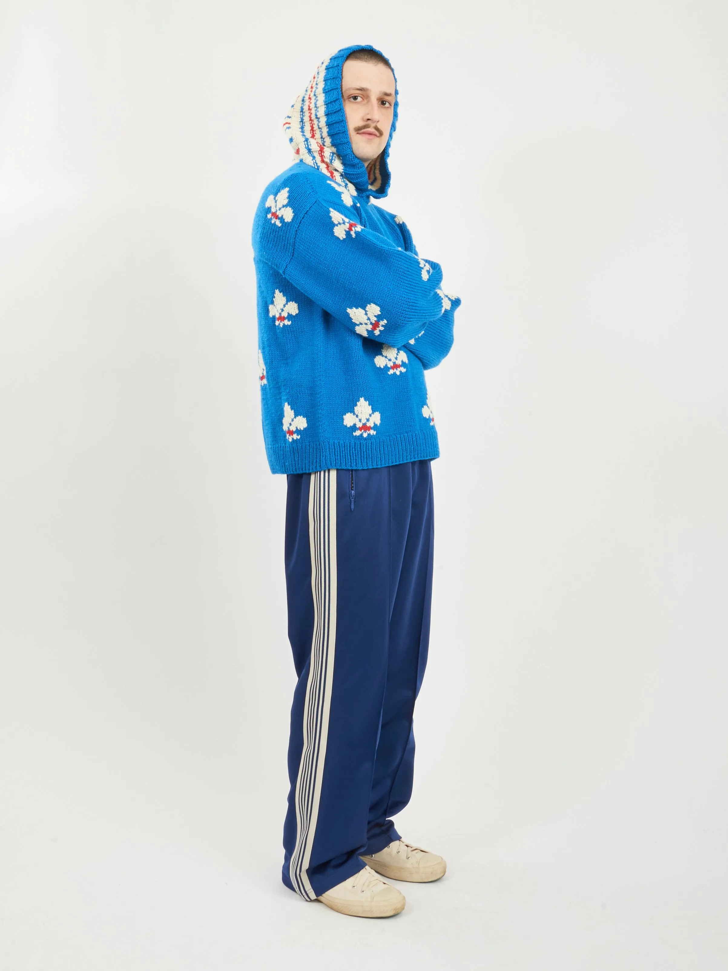 Blue Fleur De Lis Hoodie