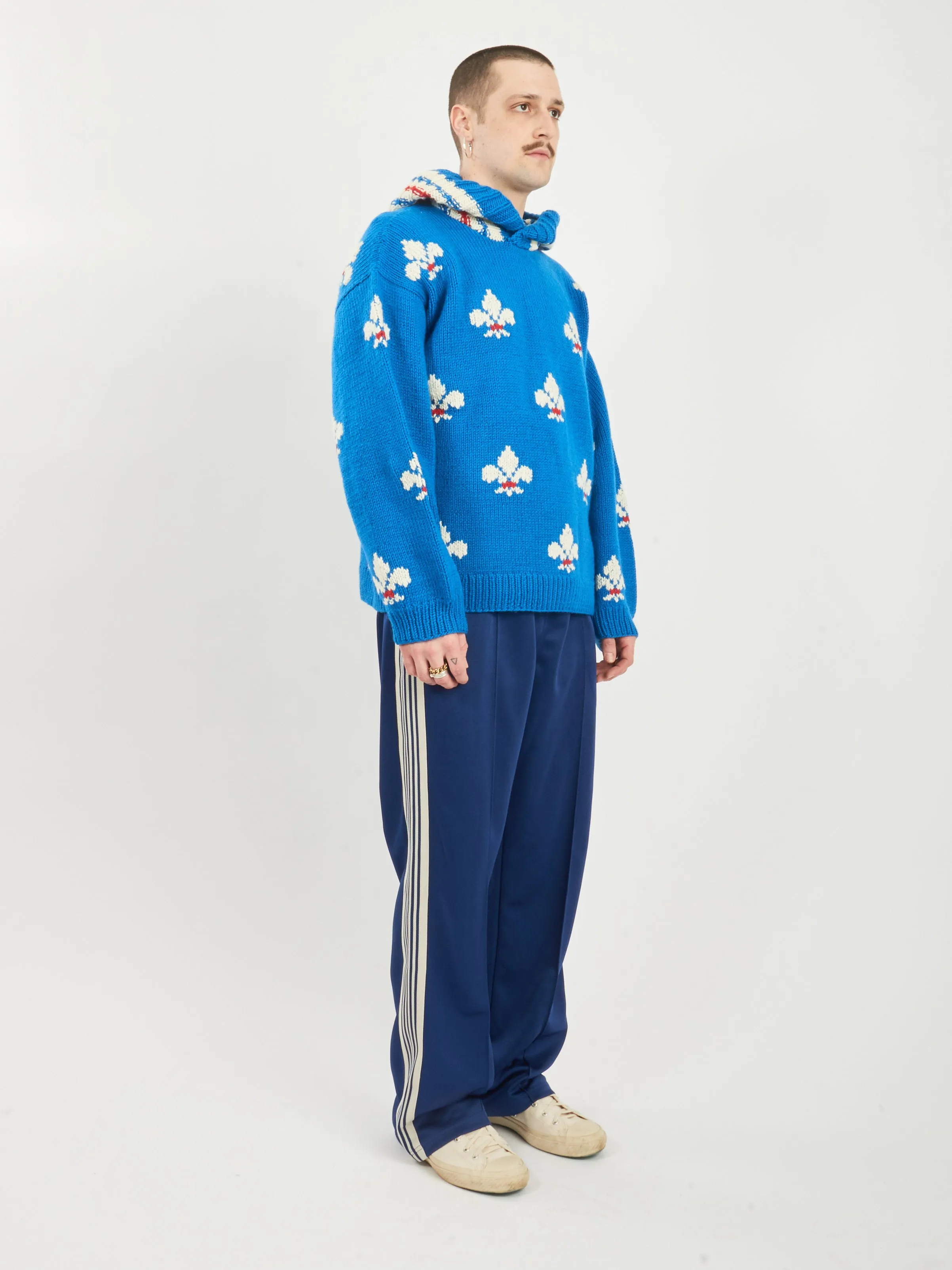 Blue Fleur De Lis Hoodie