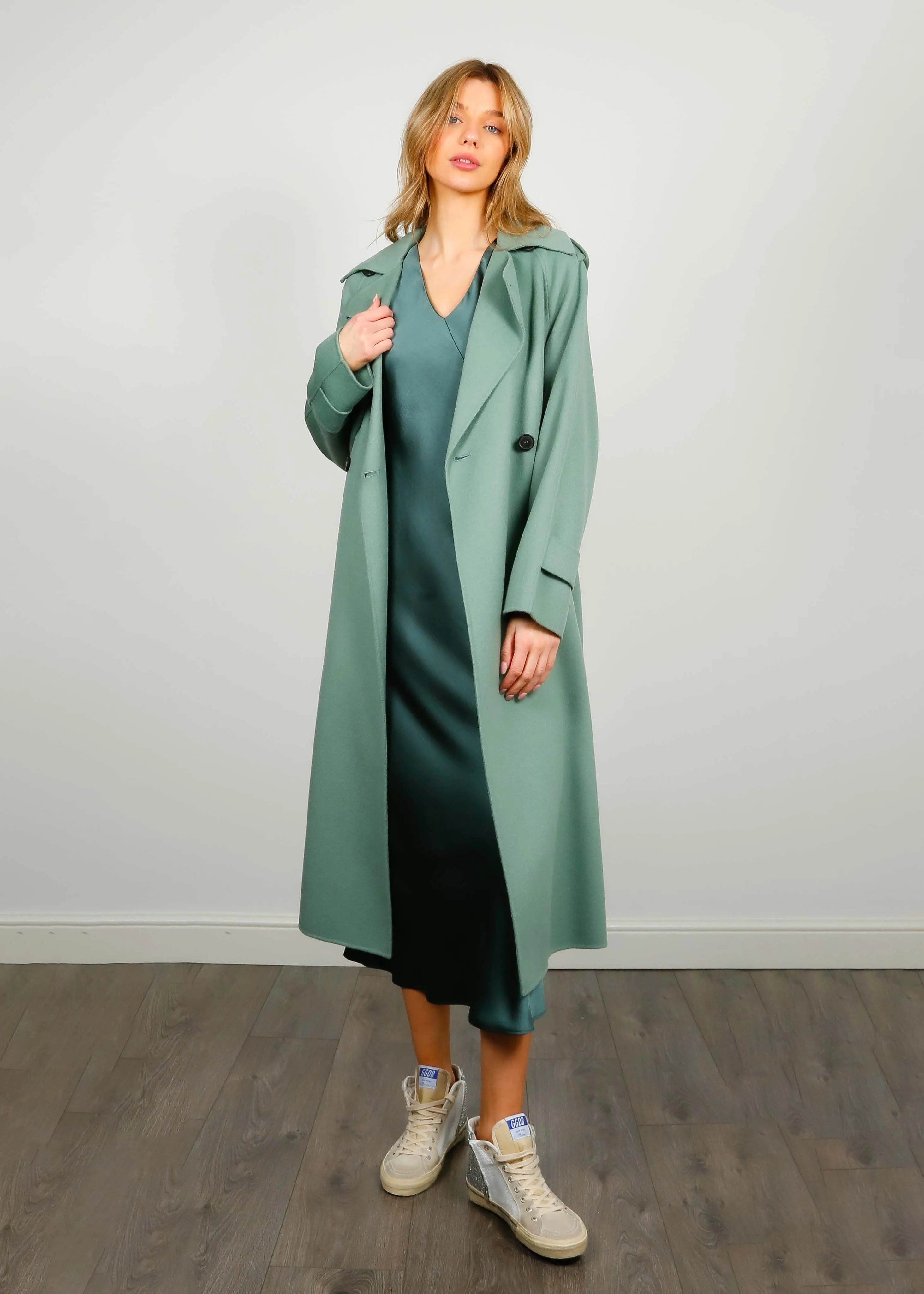 MM Cobalto Coat in Sage Green